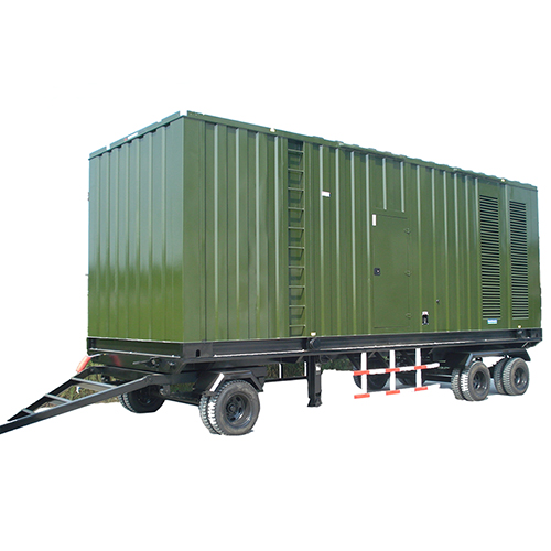 湖北会议移动集装箱型发电机组电站